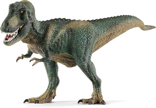 Schleich Dinosaurs | Tyrannosaurus Rex 14587 | detailgetreuer Dino mit beweglichem Kiefer | tolles Geschenk für Mädchen und Jungen Dinosaurier Spielzeug ab 3 Jahre | 32 x 12 x 15 cm