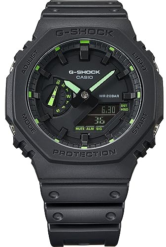 Casio G-Shock Herrenuhr aus Kunstharz und Karbon – CA.GA-2100-1A3ER