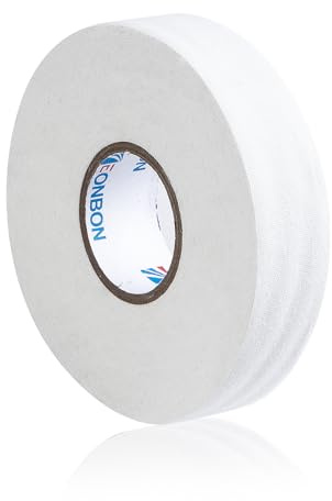 SOONPAM Schläger Tape Hockeyband 25mm x 25m Hockey Tapes Rutschfestes Hockeyschlägerband Eishockey Tape Selbstklebend Griffband Sporttape