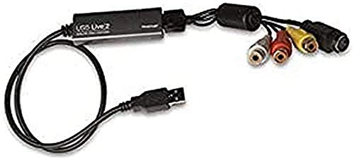 HAUPPAUGE USB-Live2 01341 USB Analog Audio-Video Grabber zum digitalisieren von Videos, Live Videos vom Camcorder/Videorecorder auf den PC im PAL-Format (720x576) überspielen. Für Windows 11, 10, 8, 7