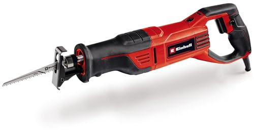 Einhell Universalsäge TE-AP 750 E (750 W, 20 mm Hubhöhe, Hubzahl-Elektronik, werkzeuglos verstellbarer Sägeschuh, Sägeblattwechsel, großer Softgripbereich, inkl. Sägeblatt für Holz)
