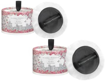 2 x Woods of Windsor Körperpuder True Rose je 100g (2 x 1 Stück)