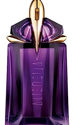 MUGLER Alien Eau de Parfum für Damen, Holzig-blumiges Parfum duftet nach Amber, Außergewöhnliches Duftspray, Nachfüllbar