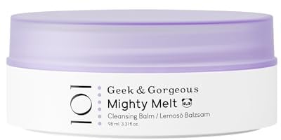 Geek & Gorgeous Mighty Melt Cleansing Balm - Sanfter Reinigungsbalsam für das Gesicht, für alle Hauttypen, inkl. sensible Haut, mit milden Tensiden, 98ml