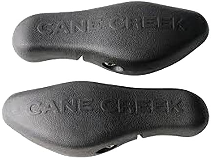 Cane Creek Lenkeraufhänger Ergo Control Bar Ends - Schwarz - Paar | Cane Creek Ergo Control Lenkerenden – ergonomischer Aluminium- und Gummigriff für MTB, Pendler und E-Bikes