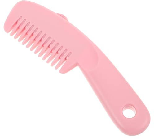 Ipetboom Haarverdünnungskamm mit Präzisionsklingen und Dual Use Design aus Abs Schneidekamm für Frauen und Kinder für Heimgebrauch und Unterwegs