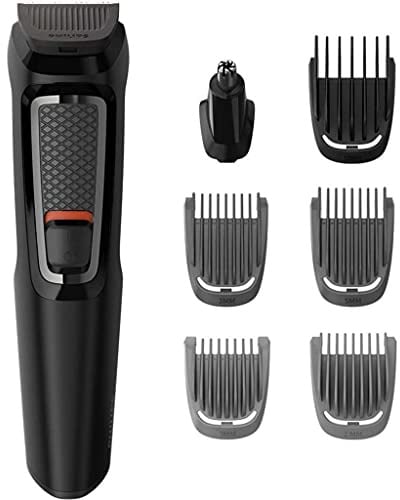 Philips Multigroom Series 3000 7-in-1, für Gesicht, Haare und Körper mit DualCut-Technologie (Modell MG3720/15)