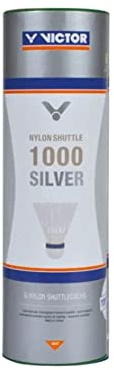 VICTOR Nylon Federball Shuttle 1000 6er oder 3er Dose