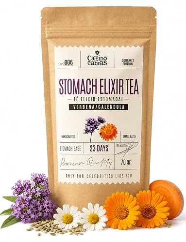 MAGENTEE – Wohltuend, Verdauung, Darmreinigung, Reflux - Detox Kräutertee - Fenchel, Anis, Minze, Kamille, Eisenkraut, Ringelblume - Magen Darm Tee Lose - Natürliche Zutaten 70g