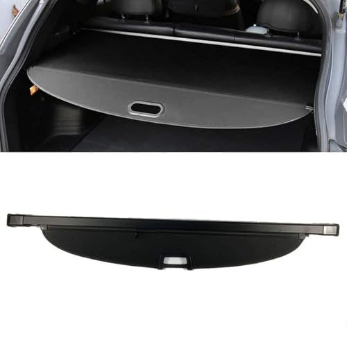 GCTRICL Auto Laderaumabdeckung Kofferraum für Ford Focus 2011-2018,Kofferraum Schutz Abdeckung Laderaumabdeckung,Auto Laderaumabdeckung Kofferraumabdeckung Rollo