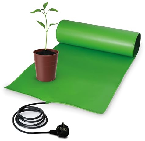 Bio Green Anzuchtbooster Heizmatte für Pflanzen | 25 x 35 cm | 15 Watt | wasserdichte Wärmeplatte | Turbo für Ihre Samen | für Keimung & Stecklinge