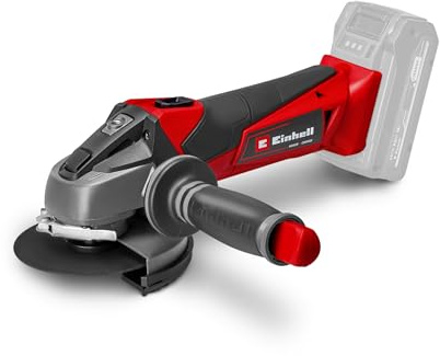 Einhell Akku-Winkelschleifer TE-AG 18/115 Li-Solo | PXC | 18 V | Ø 115 mm | 28 mm Schnitttiefe | Softstart | ohne Trennscheibe | ohne Akku