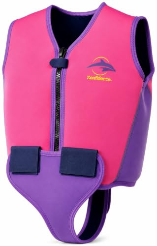 Konfidence Jacke - Unsere Original Premium Jugend Schwimmweste / Schwimmweste für Kinder von 8-14 Jahren - Unsere Jugend Schwimmhilfe mit abnehmbaren Schwimmern