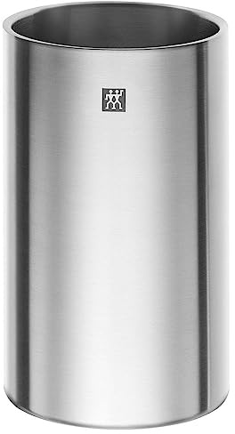 ZWILLING Sommelier Doppelwandiger Weinkühler, 21.6 x 11 x 19 cm, rostfreier Edelstahl, Silber