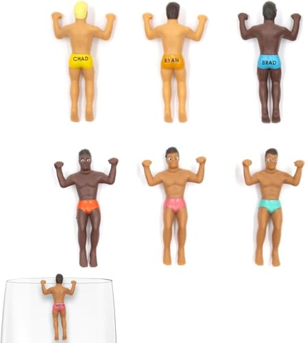 NPW Drinking Buddies Glasmarker für Cocktail- oder Weingläser