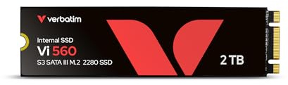 Verbatim Vi560 S3 M.2 SSD 2 TB, Serial ATA III, 3D NAND, 49365