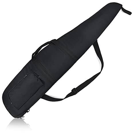 AUMTISC Gewehrtasche Airsoft Waffentasche Luftgewehr Tasche Gewehrkoffer Futteral Langwaffen FürPistole Und Gewehr,Die Jagd Schießen Polsterung Gun Bag 132/122/112