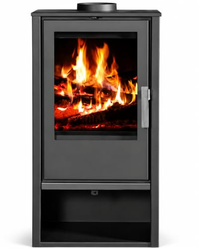 VICTORIA-05 EEK A+ - Kaminofen Victoria 05 Capri 7.6 KW, Grau