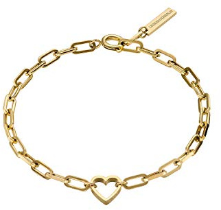 LIEBESKIND Berlin Damen-Handketten Edelstahl (gold)