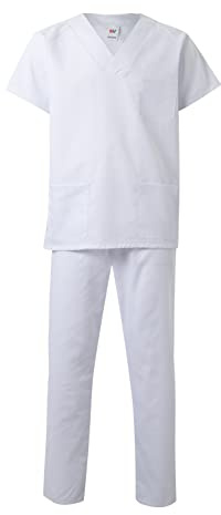VE5FC Velilla 800/C7/T Uniform, Pyjama-Stil, modern, Weiß, weiß, 800/C7/T8