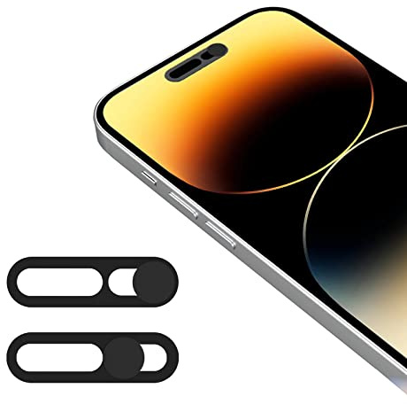 EYSOFT Frontkamera-Abdeckung, Webcam-Abdeckung, kompatibel mit Phone 14Pro/14 Pro Max/15/15Plus/15Pro/15Pro Max/16/16Plus/16Pro/16Pro Max, schützt Privatsphäre und Sicherheit, beeinträchtigt Nicht