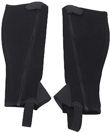 POENVFPO 2pcs Halb -Kap, Reitkapsel Halb Chap Kinder Reitbein Schutzkap für Kinder Reiten Reiten (CS)