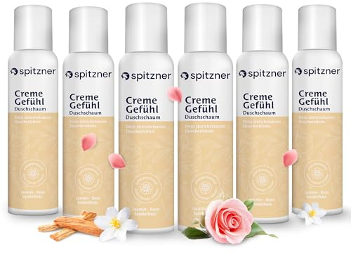 Spitzner Duschschaum Creme (6 x 150 ml)