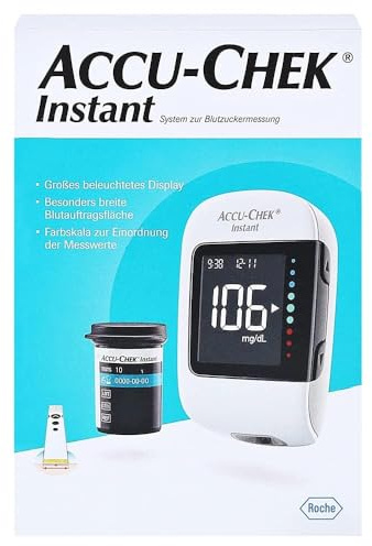 Accu-Check Instant Blutzuckermessgerät (mg/dL)