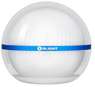 OLIGHT Sphere LED Nachtlicht mit App Steuerung RGB | 75 Lumen, dimmbar, Farbwechsel, Wiederaufladbar, Stimmungslicht, Schlafzimmer, Dekoration, Party