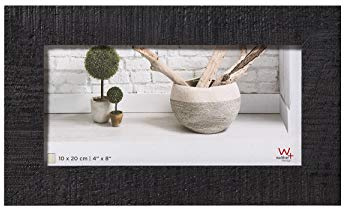 walther design Bilderrahmen schwarz 10 x 20 cm Home Holzrahmen HO120B