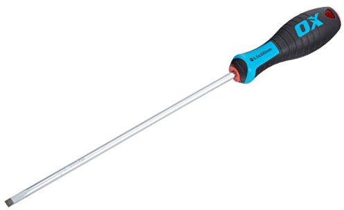 OX OX-P362420 Pro Slotted Parallel Screwdriver 200x5.5mm Schraubenzieher, Mehrfarbig, 200 x 5.5 mm