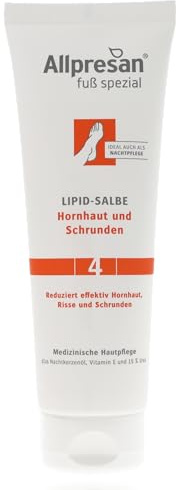 Allpresan Fuß spezial Nr. 4 Lipid-Salbe gegen Hornhaut und Schrunden - Fußsalbe zur täglichen Pflege verhornter Füße - 125 ml (1)