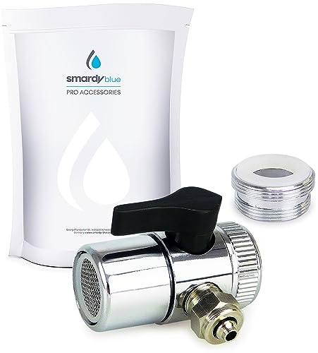 smardy Universal Wasseranschluss Set für Wasserhahn Armatur Wasserfilter Osmoseanlage Schnellverbindung mit Adapter