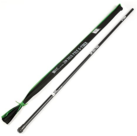 Zite Fishing Stipprute 3 m – Teleskoprute Stippe Glasfaser mit Spitzenring – Basic Teleskoprute zum Stippangeln mit Stoff-Futteral