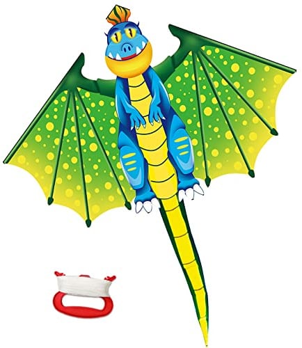 YongnKids Drachen für Kinder und Erwachsene, Strand, Camp, Ausflug, Outdoor-Aktivitäten, Spiele, Kinderdrachen einfach zu fliegen, 4, 5, 6+ Jahre, Jungen, Mädchen