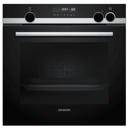 Siemens HR578G5S6 iQ500 Einbau-Backofen mit Dampfunterstützung, 60 x 60 cm, activeClean Selbstreinigung, Schnellaufheizung mit coolStart, cookControl30 Automatikprogramme