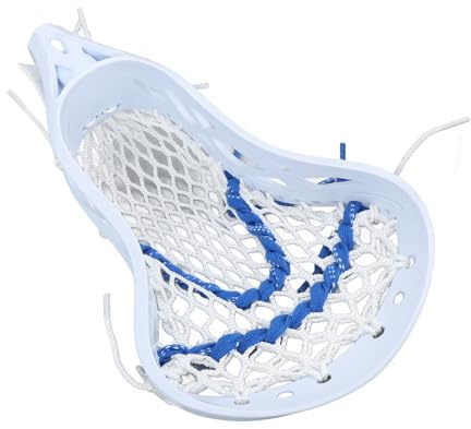 Alomejor Mesh-bespannte Lacrosse-Schlägerköpfe Das Beste Nylon-Lacrosse für Lacrosse-Schläger Verbessern Ihr Schlagerlebnis (Teenager)