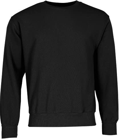 Fruit of the Loom - Set-In Sweatshirt - schwarz - Größe: L