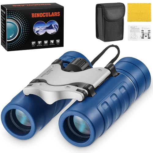 Starvortex Fernglas für Kinder, 8X21 Starke Vergrößerung Fernglas Spielzeug, Tragbare Mini Kinderfernglas, Optimales Geschenk für 3-12 Jahren Jungen Mädchen, Ferngläser für Vogelbeobachtung, Outdoor