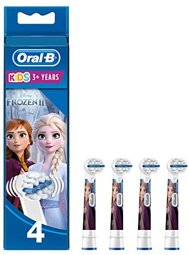 Oral-B Kids Frozen Aufsteckbürsten für elektrische Zahnbürste für Kinder, 4 Stück