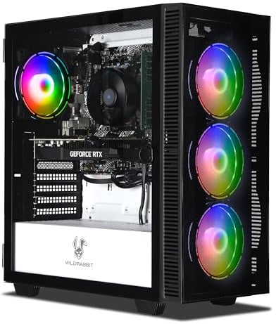 Ankermann Phantom Gaming V3 | AMD Ryzen 5 5500 | Nvidia GeForce RTX 3050 6GB | 16GB RAM | 1TB NVMe SSD | Windows 11 | WLAN | Libre Office