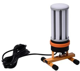 MeFard LED Baustrahler 45W Arbeitsscheinwerfer Bauscheinwerfer 5400LM, 360° Beleuchtung, IP64 wasserdicht.
