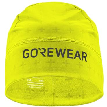 GORE WEAR Unisex Essence Thermo Beanie-Mütze, Gelb, Einheitsgröße EU