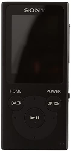 Sony NW-E394 Walkman MP3-Player mit FM-Radio, 8 GB, Schwarz, USB 2.0