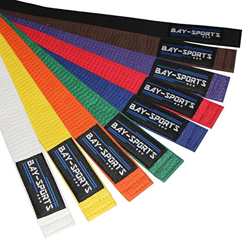BAY® Budogürtel, Kampfsportgürtel, (blau, 280)