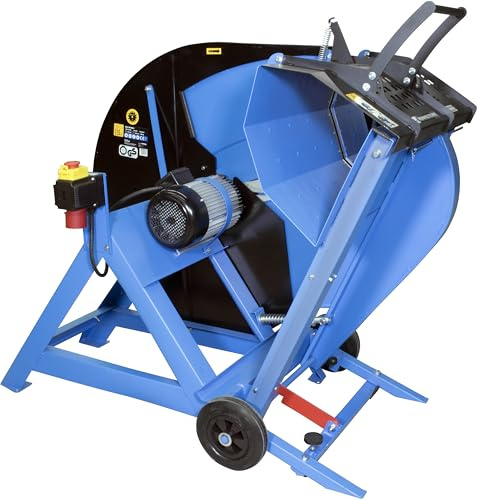 Güde Wippsäge GWS 700 HM-2 (400 V, 5,2 kW, 70 cm Sägeblatt-Ø, 75 cm Wippenbreite, 25 cm Schnittleistung, automatische Wippenrückstellung, pulverbeschichtet, inkl. Hartmetallsägeblatt & Fahrwerk)