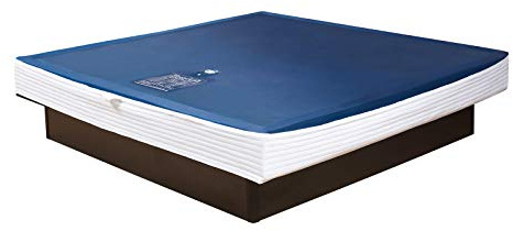 Premium Comfort Wasserkern inkl. Liner/Schutzfolie - Erneuerungsset für Wasserbett/Wasserbettmatratze Größe 180x220 cm Solo - Softside-Umrandung: innen keilförmig 20-23 cm - Beruhigung 90% / F6