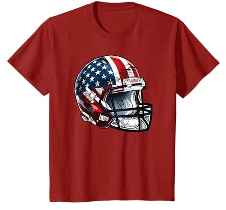 American Football Helm T-Shirt