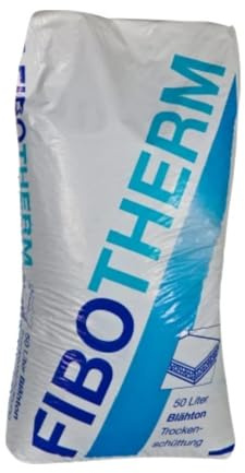FIBOTHERM 1-5 mm rund und gebrochen 50 Liter Blähton Trockenschüttung