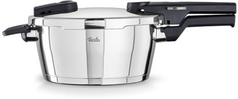 Fissler Vitaquick Schnellkochtopf Edelstahl 18/10 Silber 3.5L Induktion Made in Germany